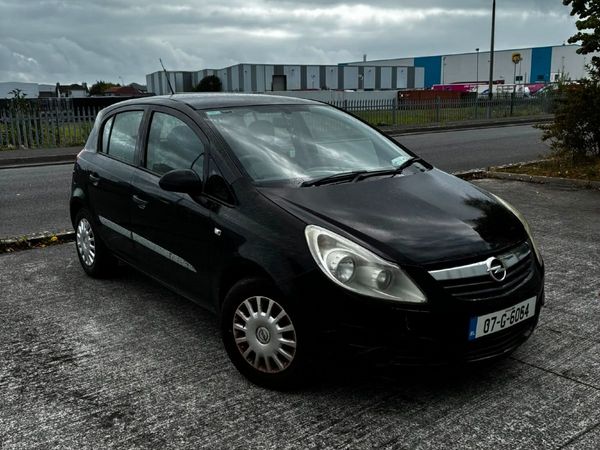 Opel Corsa Hatchback, Petrol, 2007, Black