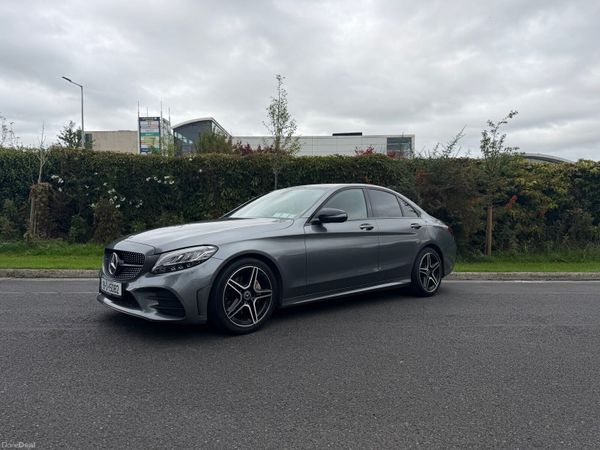 Mercedes-Benz C-Class Saloon, Petrol Hybrid, 2019, Grey