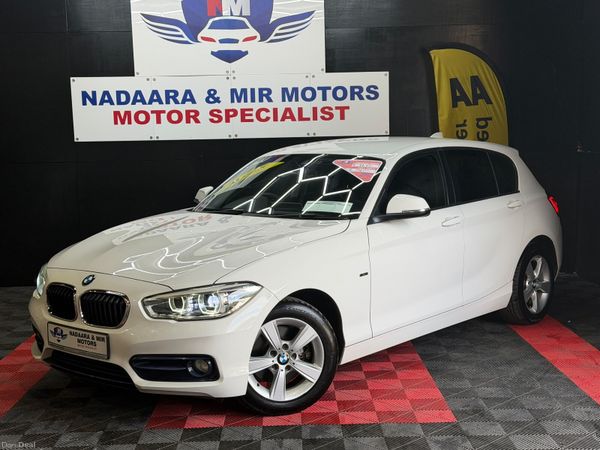 BMW 1-Series Hatchback, Petrol, 2015, White