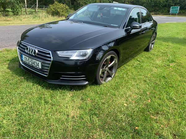 Audi A4 Saloon, Diesel, 2017, Black