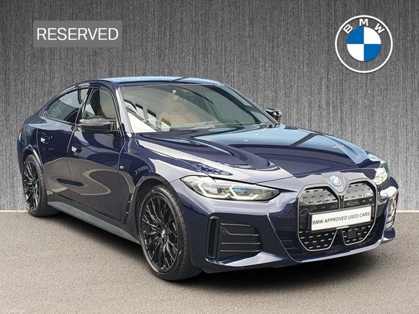 BMW i4 Hatchback, Electric, 2023, Blue