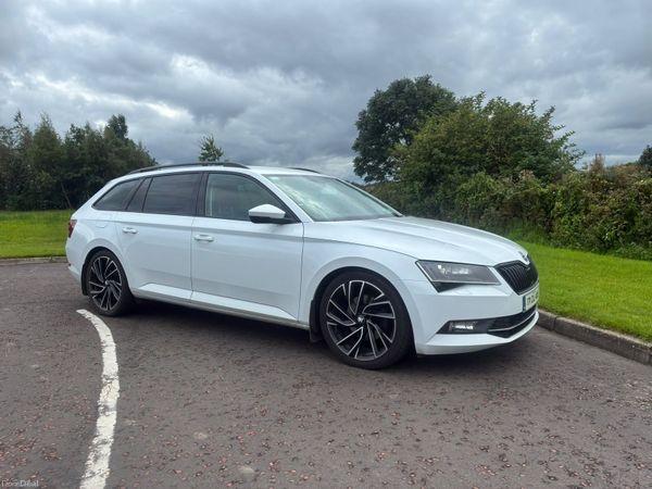Skoda Superb Estate, Diesel, 2017, White