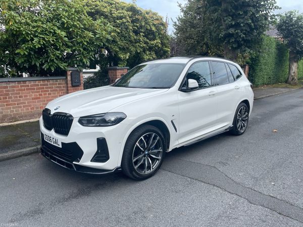 BMW X3 SUV, Diesel Hybrid, 2022, White