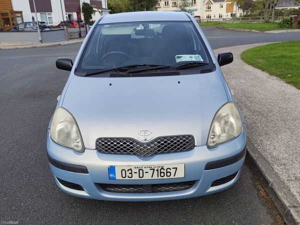 Toyota Yaris Hatchback, Petrol, 2003, Blue