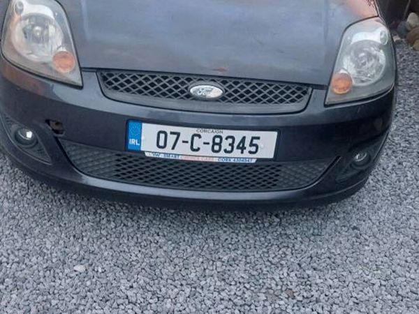 Ford Fiesta Hatchback, Petrol, 2007, Silver