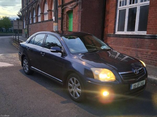 Toyota Avensis Saloon, Petrol, 2009, Blue