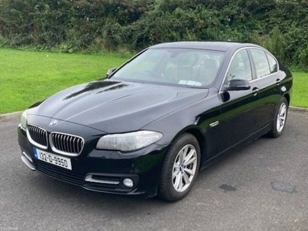 BMW 5-Series Saloon, Diesel, 2013, Black