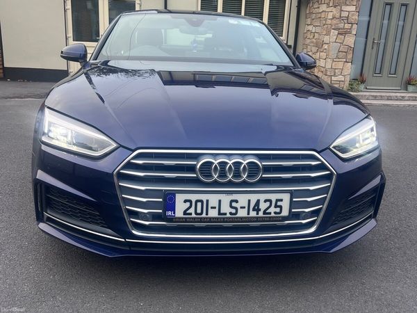 Audi A5 Coupe, Petrol, 2020, Blue