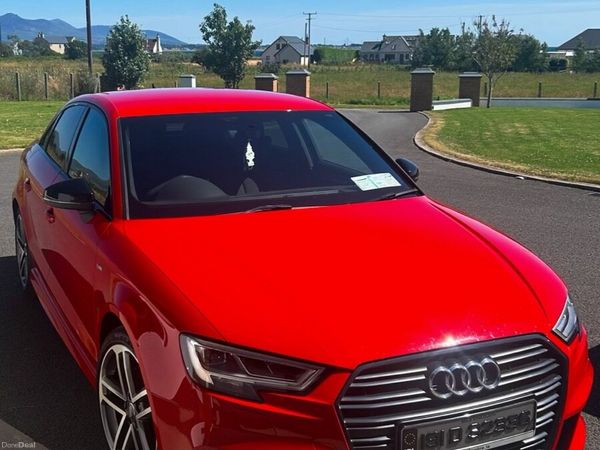 Audi A3 Saloon, Diesel, 2019, Red