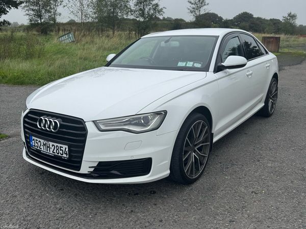 Audi A6 Saloon, Diesel, 2015, White