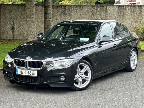 BMW 3-Series Saloon, Petrol Plug-in Hybrid, 2018, Black