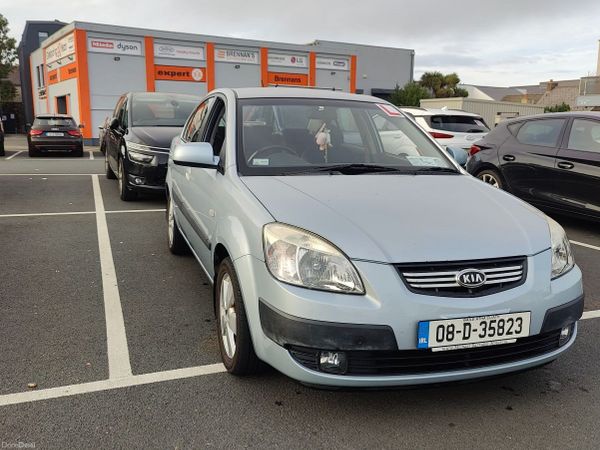 Kia Rio Saloon, Petrol, 2008, Silver