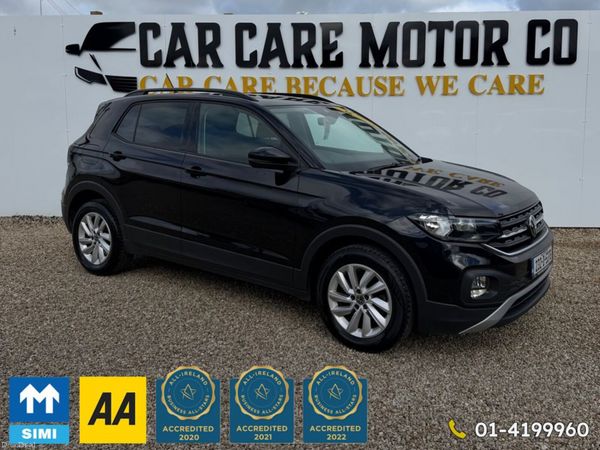 Volkswagen T-Cross Hatchback, Petrol, 2023, Black
