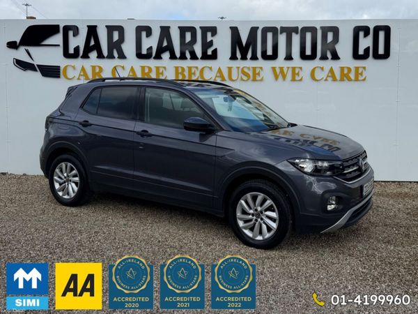 Volkswagen T-Cross Hatchback, Petrol, 2023, Grey
