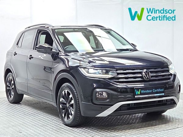 Volkswagen T-Cross SUV, Petrol, 2021, Black