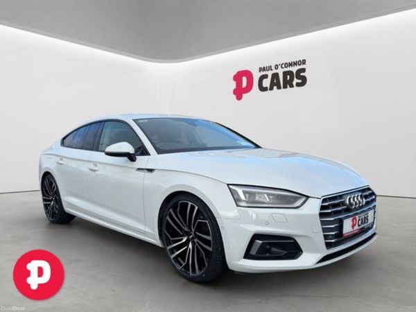 Audi A5 Saloon, Petrol, 2019, White