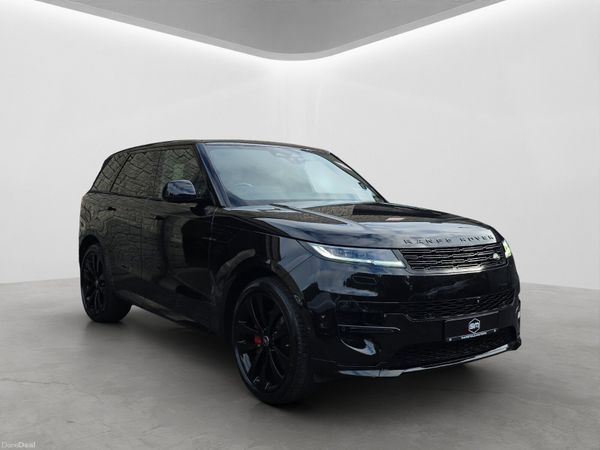 Land Rover Range Rover Sport SUV, Petrol Plug-in Hybrid, 2025, Black