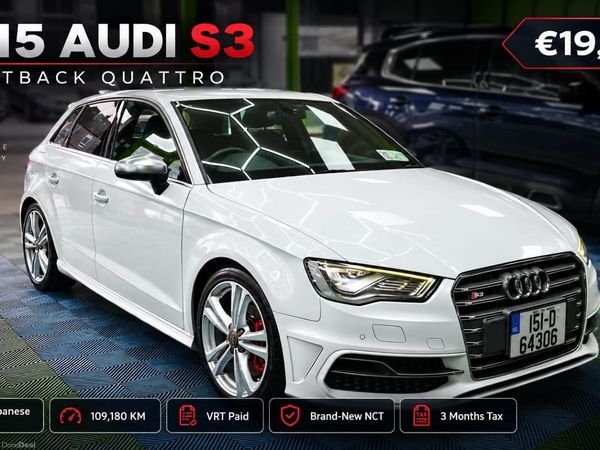 Audi S3 Hatchback, Petrol, 2015, White