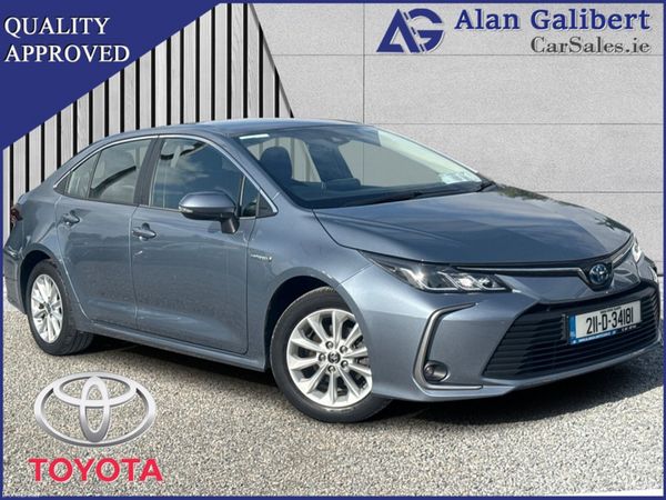 Toyota Corolla Saloon, Petrol Hybrid, 2021, Grey