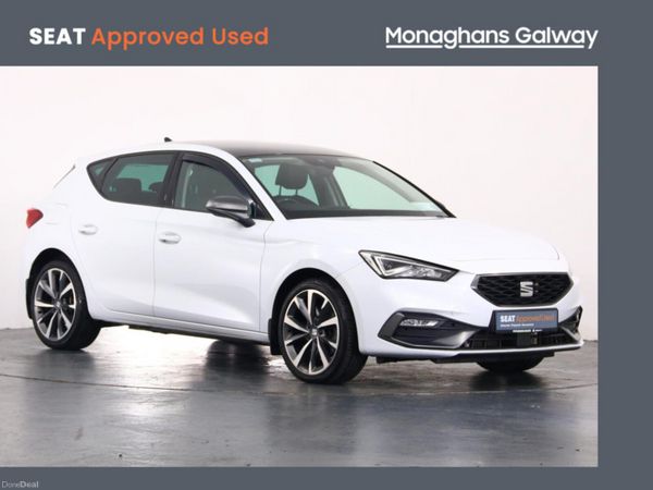 SEAT Leon Hatchback, Petrol Plug-in Hybrid, 2021, White