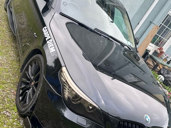 BMW 5-Series Saloon, Diesel, 2009, Black