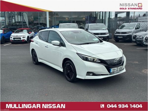 Nissan Leaf Hatchback, Electric, 2022, White