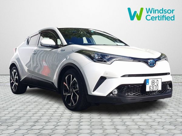 Toyota C-HR SUV, Petrol Hybrid, 2018, White