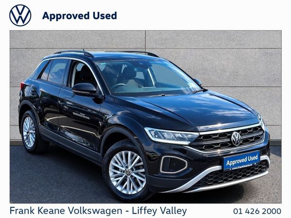 Volkswagen T-Roc SUV, Petrol, 2023, Black