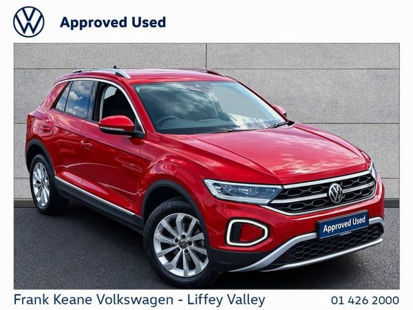 Volkswagen T-Roc SUV, Petrol, 2023, Red