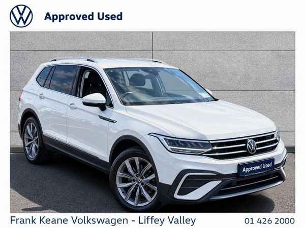 Volkswagen Tiguan Allspace SUV, Diesel, 2024, White