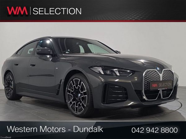 BMW i4 Saloon, Electric, 2026, Grey