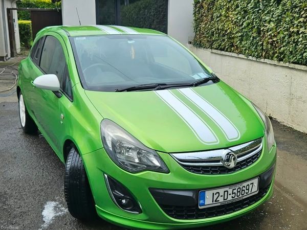 Vauxhall Corsa Hatchback, Petrol, 2012, Green