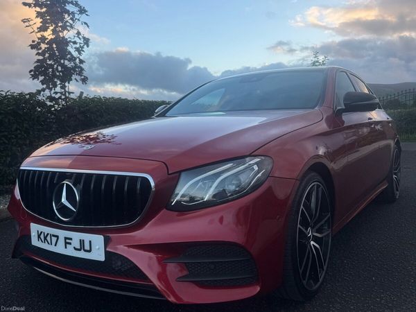 Mercedes-Benz E-Class Saloon, Diesel, 2017, Red