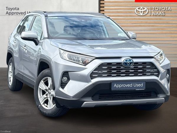 Toyota RAV4 SUV, Petrol Hybrid, 2019, Silver