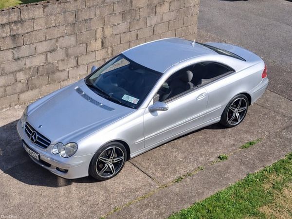 Mercedes-Benz CLK Coupe, Petrol, 2008, Silver