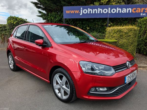 Volkswagen Polo Hatchback, Petrol, 2017, Red