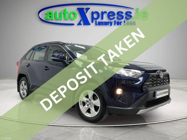 Toyota RAV4 Estate, Petrol Hybrid, 2021, Blue
