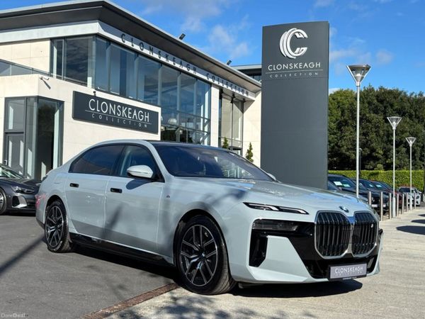 BMW i7 Saloon, Electric, 2024, Grey