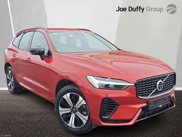 Volvo XC60 SUV, Petrol Plug-in Hybrid, 2024, Red