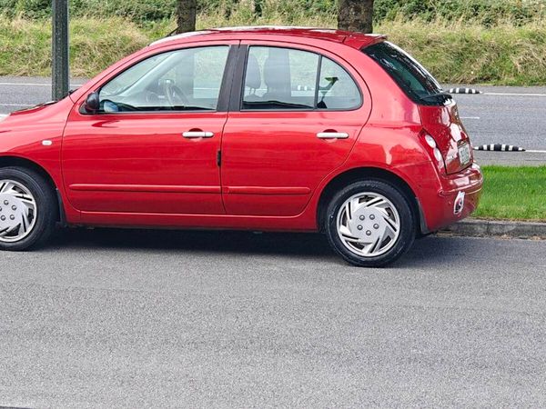 Nissan Micra Hatchback, Petrol, 2009, Red