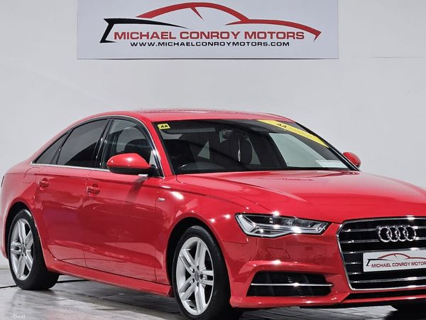 Audi A6 Saloon, Diesel, 2017, Red