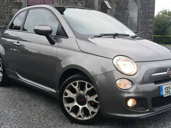 Fiat 500 Hatchback, Petrol, 2013, Grey