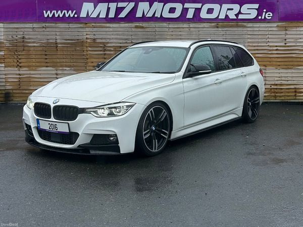 BMW 3-Series Estate, Diesel, 2016, White