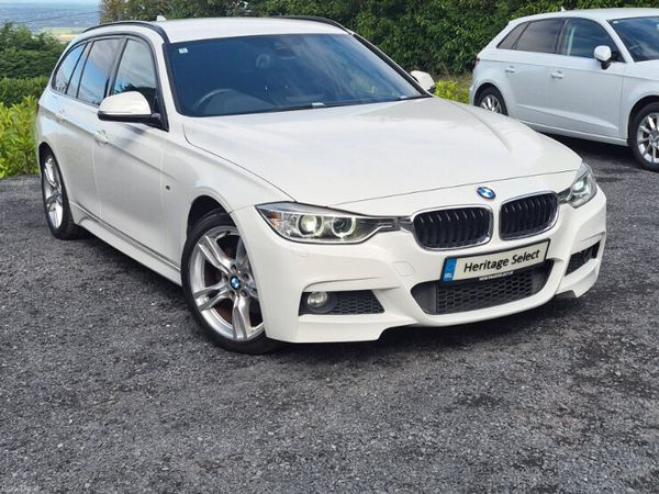 BMW 3-Series Estate, Diesel, 2014, White
