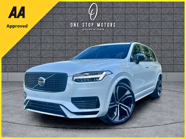 Volvo XC90 SUV, Petrol Plug-in Hybrid, 2024, White