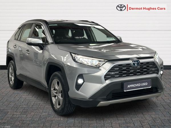 Toyota RAV4 SUV, Petrol Hybrid, 2022, Grey