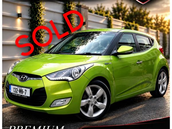 Hyundai Veloster Hatchback, Petrol, 2013, Green