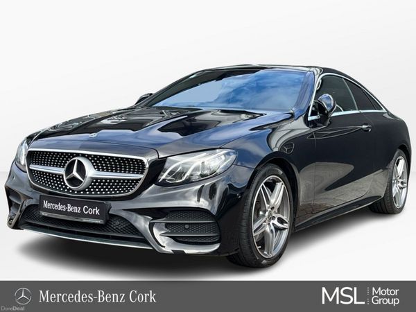 Mercedes-Benz E-Class Coupe, Diesel, 2018, Black