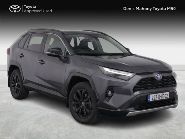 Toyota RAV4 SUV, Petrol Hybrid, 2022, Grey