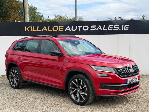 Skoda Kodiaq SUV, Diesel, 2020, Red